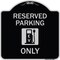 Signmission Ev W/ Electric Vehicle Charging Station Graphic Heavy-Gauge Aluminum Sign, 18" x 18", BS-1818-24089 A-DES-BS-1818-24089 - alternate 1